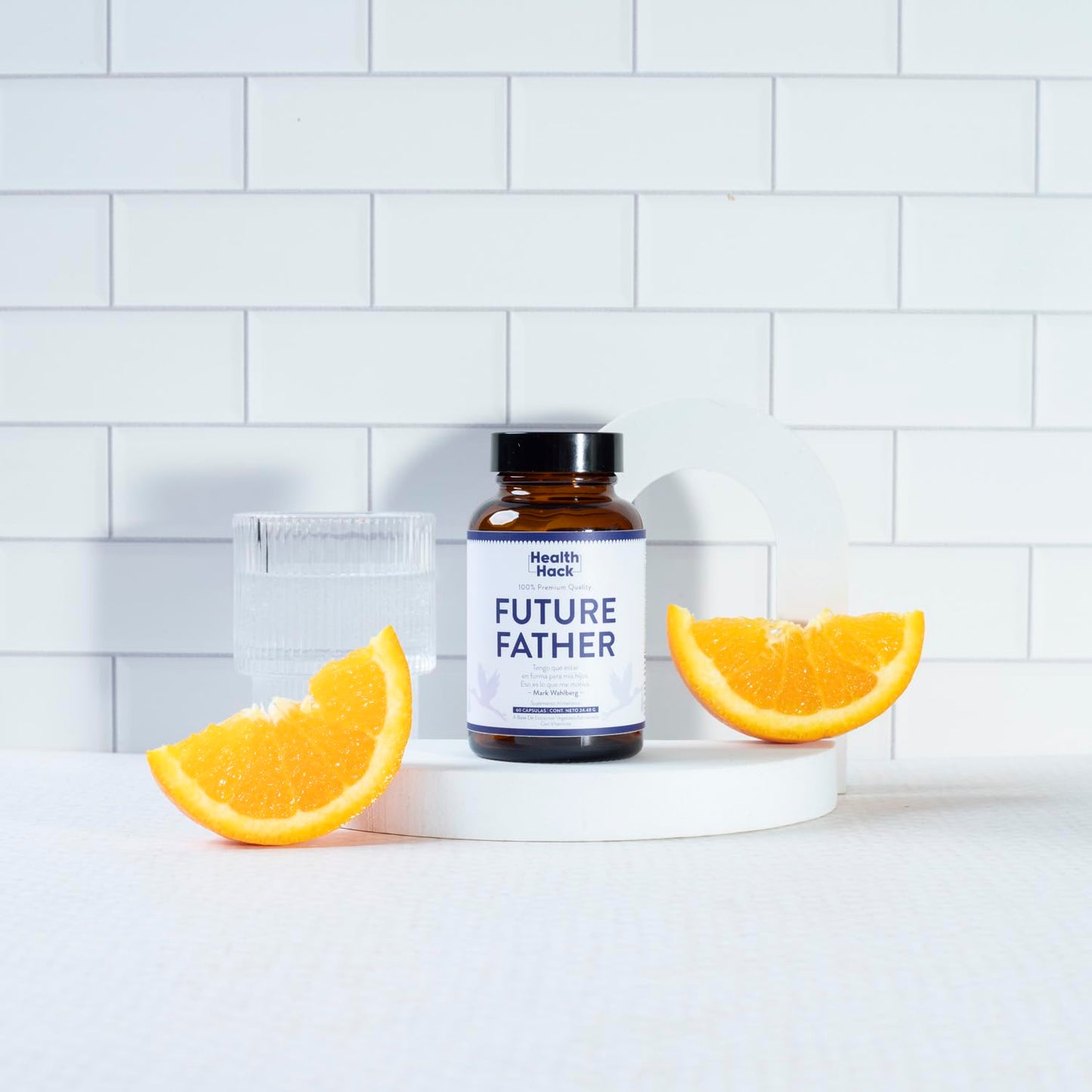 Future Father | Suplemento de Fertilidad Masculina con CoQ10, L-Carnitina, Zinc, Vitamina C y E