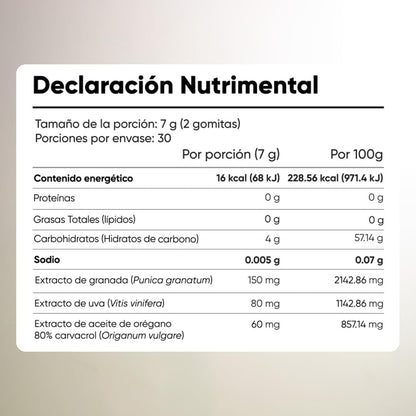 Health Hack Aceite de Orégano en Gomitas para Adultos | 60 mg con 80% Carvacrol, Extracto de Granada y Uva | Suplemento Botánico Vegano Sin Azúcar, Sabor Manzana | 60 o 180 Gomitas