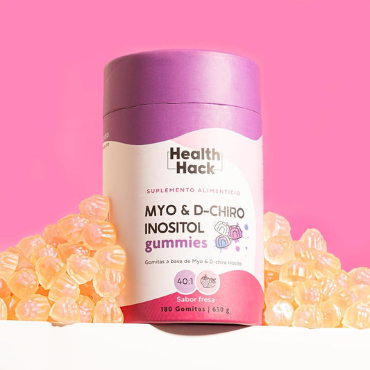 Myo y D-Chiro Inositol Ratio 40:1 en Gomitas