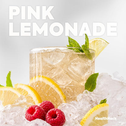Electrolitos Sin Azúcar + Probióticos | 12 Billones UFC, Sodio, Potasio, Magnesio, Calcio y Zinc | Polvo 30 Porciones Sabor Pink Lemonade para Hidratación Diaria