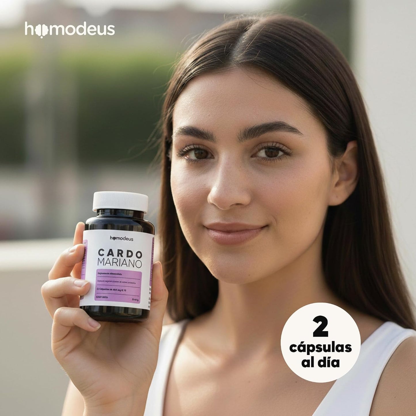 Homodeus Cardo Mariano con NAC y Ácido Alfa Lipoico | 616 mg Silybum Marianum, 100 mg N-Acetil Cisteína, 100 mg ALA | Cápsulas Vegetales para Apoyo Antioxidante y Hepático