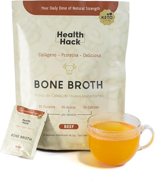 Caldo de Hueso Instantáneo en Polvo Delicioso Bone Broth