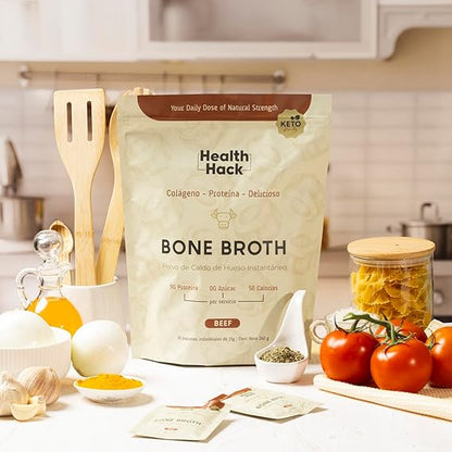 Caldo de Hueso Instantáneo en Polvo Delicioso Bone Broth