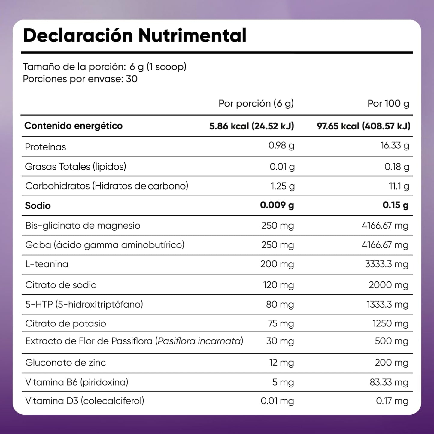 Health Hack Hot Cocoa Noche | Magnesio, GABA, L-Teanina, 5-HTP y Pasiflora | Bebida de Cacao en Polvo Sin Azúcar | 30 Porciones para Relajación y Descanso Nocturno