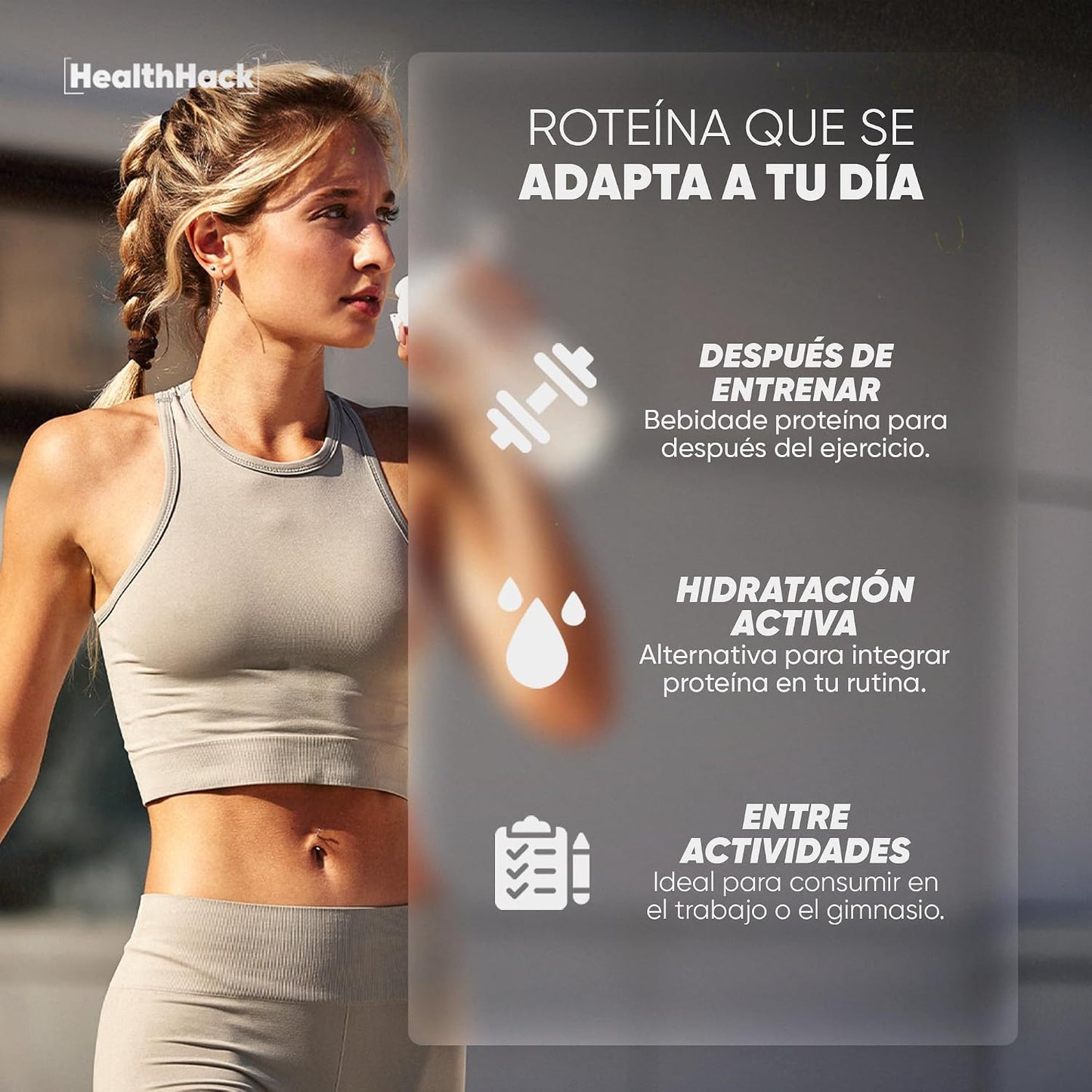 Clear Whey Protein Isolate en Polvo con Electrolitos | 15g Proteína, Zinc, Sodio y Potasio | 10 Porciones para Recuperación e Hidratación