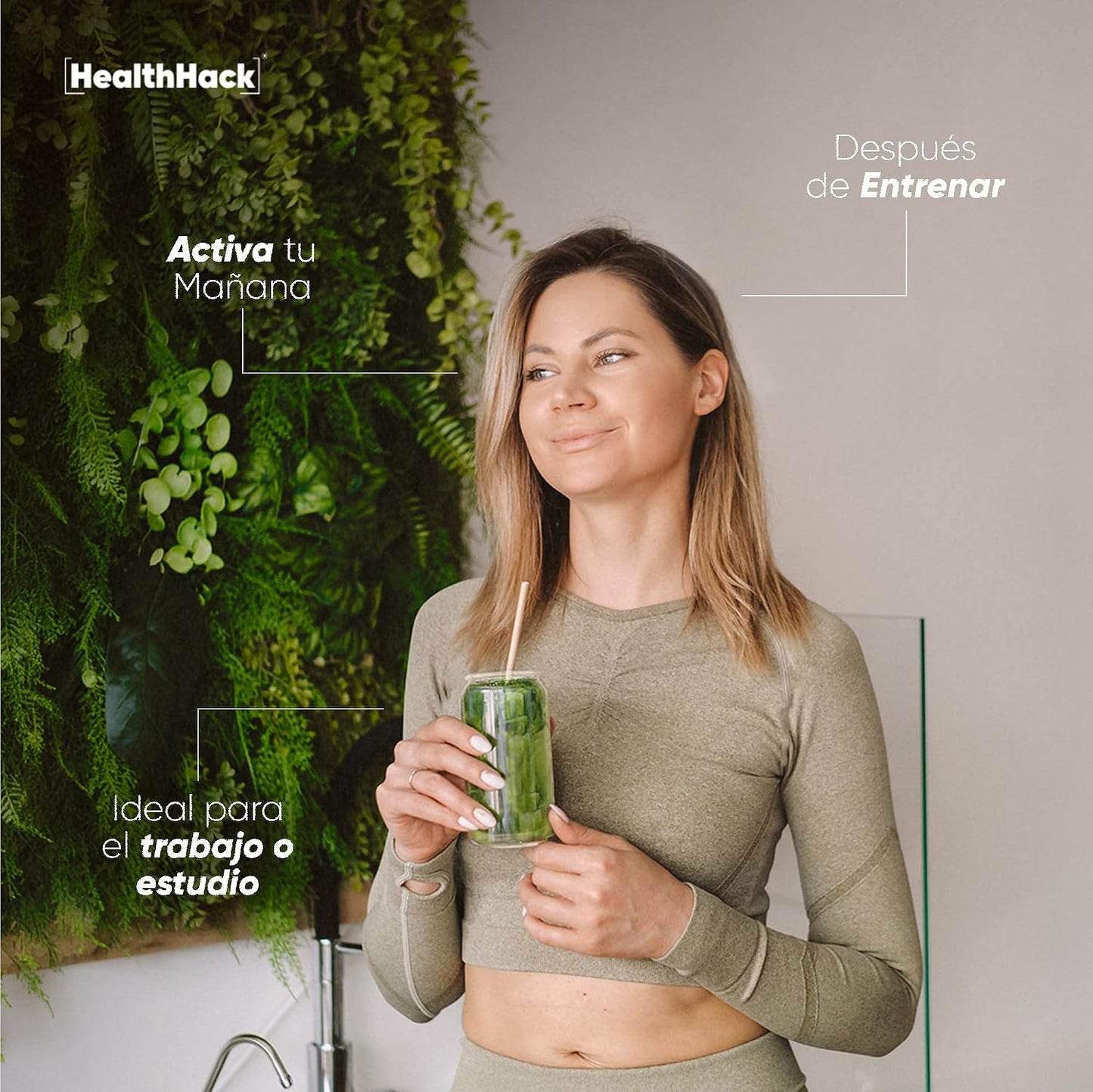 Matcha Ceremonial con Colágeno Hidrolizado en Polvo | 10g Péptidos Tipo I y III, 120mg Ácido Hialurónico, 100mg L-Teanina, Vitamina C y Zinc | 226g 20 Porciones para Piel, Cabello y Bienestar