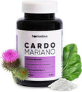 Homodeus Cardo Mariano con NAC y Ácido Alfa Lipoico | 616 mg Silybum Marianum, 100 mg N-Acetil Cisteína, 100 mg ALA | Cápsulas Vegetales para Apoyo Antioxidante y Hepático