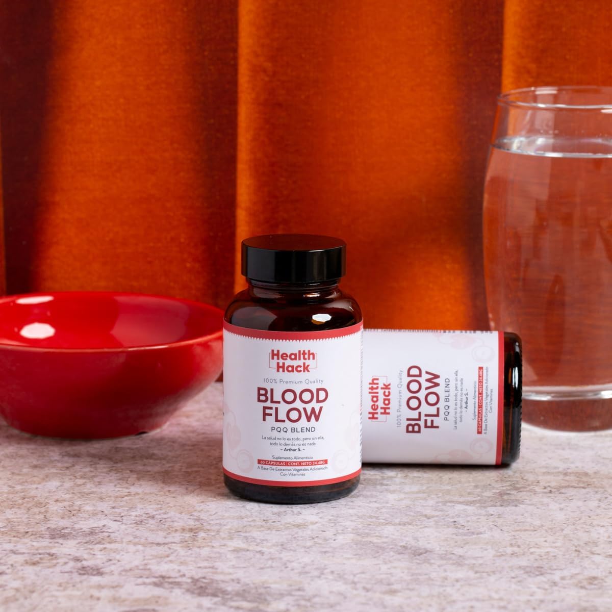 Blood Flow con PQQ y Coq10 Suplemento Circulación Sanguínea | Salud Cardiovascular