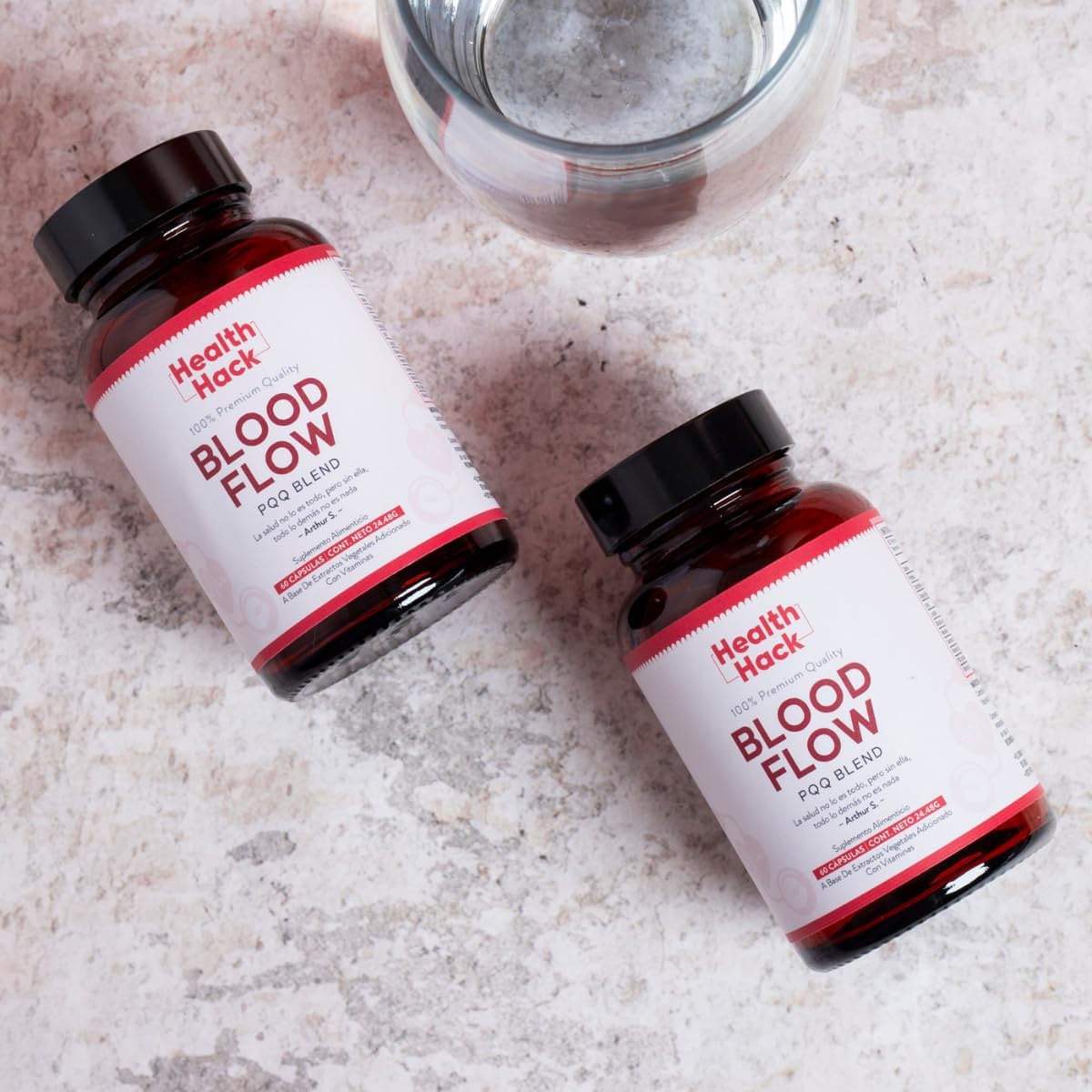 Blood Flow con PQQ y Coq10 Suplemento Circulación Sanguínea | Salud Cardiovascular