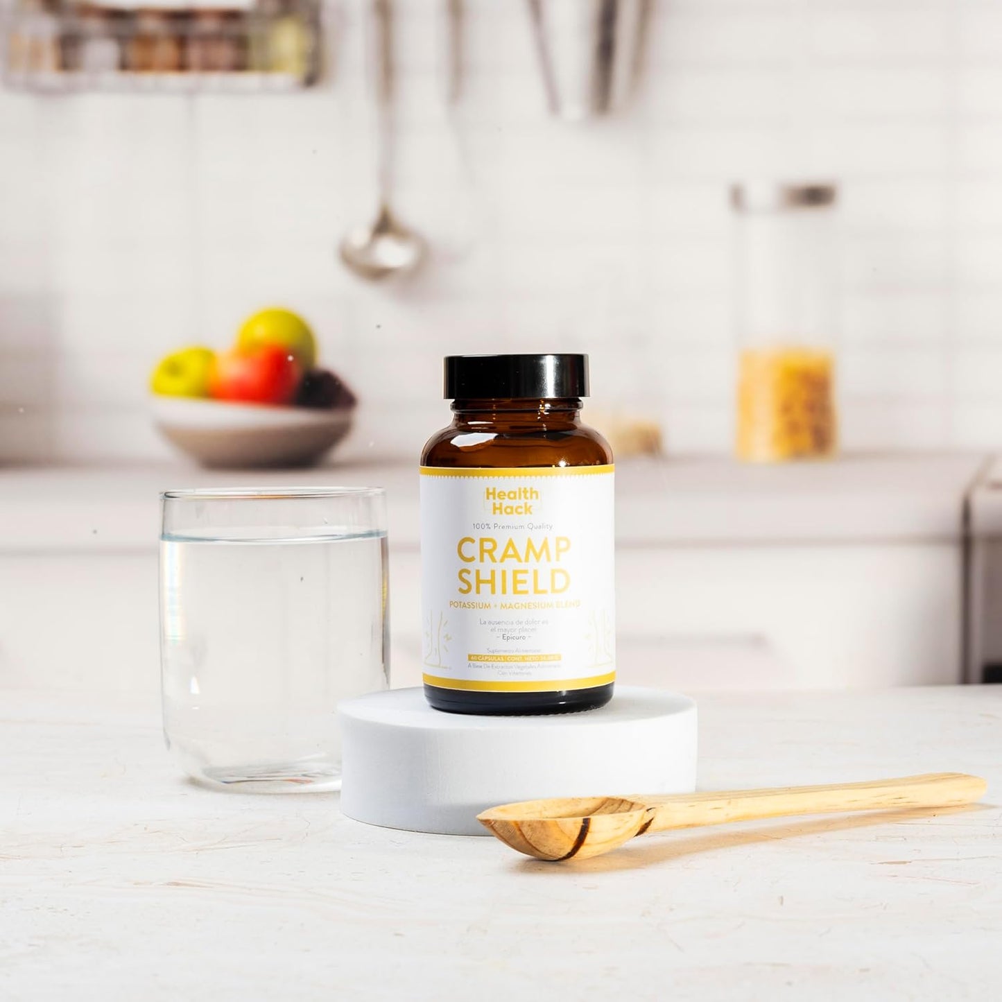 Cramp Shield Apoyo para Calambres y Salud Muscular | Suplemento para Apoyo Nutricional y Bienestar