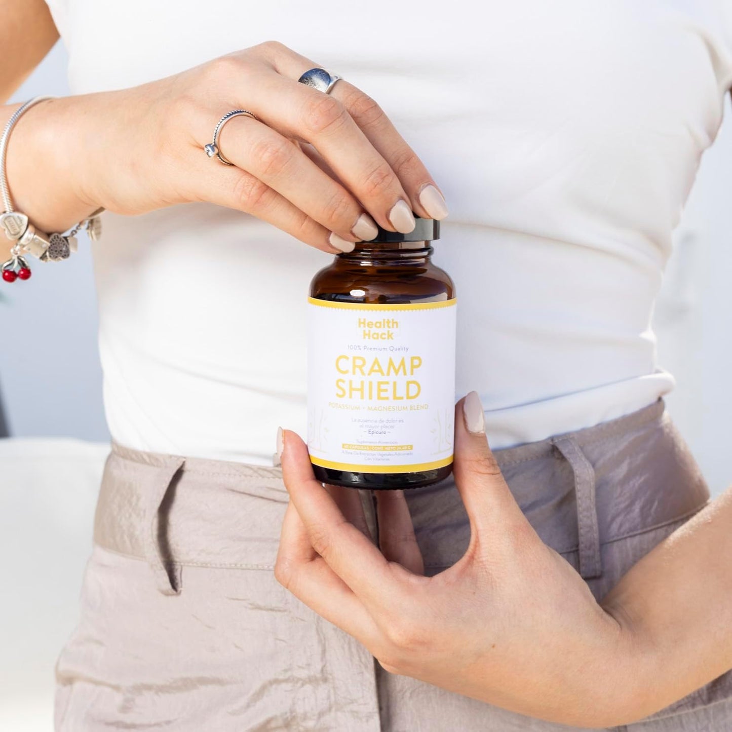 Cramp Shield Apoyo para Calambres y Salud Muscular | Suplemento para Apoyo Nutricional y Bienestar