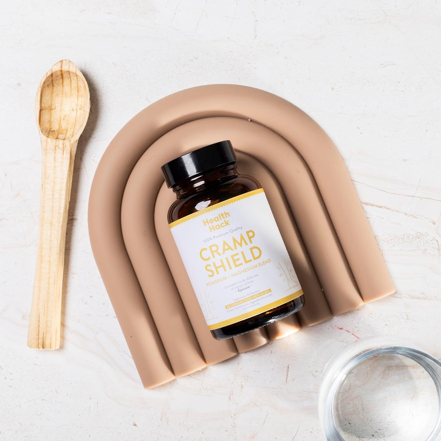 Cramp Shield Apoyo para Calambres y Salud Muscular | Suplemento para Apoyo Nutricional y Bienestar
