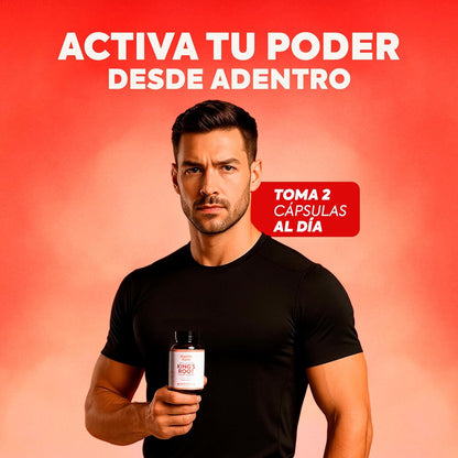 Kings Root Suplemento Masculino Avanzado para Vitalidad y Potencia
