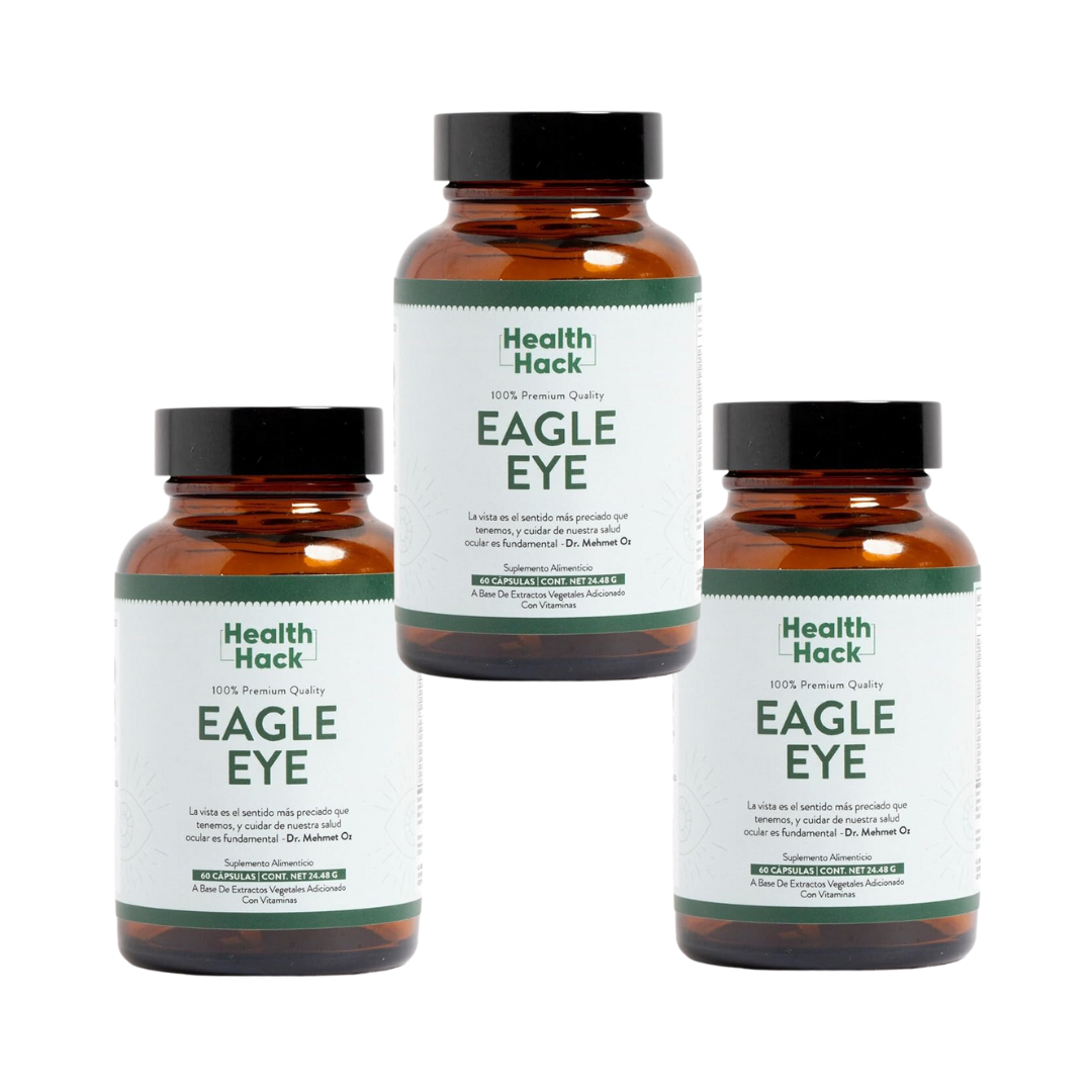 3 Pack - Complejo Fortalecedor de la Visión Eagle Eye