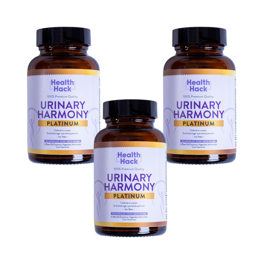 3 Pack - Suplemento Mejorado de Apoyo de la Salud Urinaria Urinary Harmony Platinum