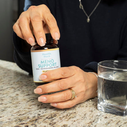 Meno Support Platinum Suplemento Contra Síntomas de Menopausia | Equilibrio Hormonal  Fórmula premium con CoQ10