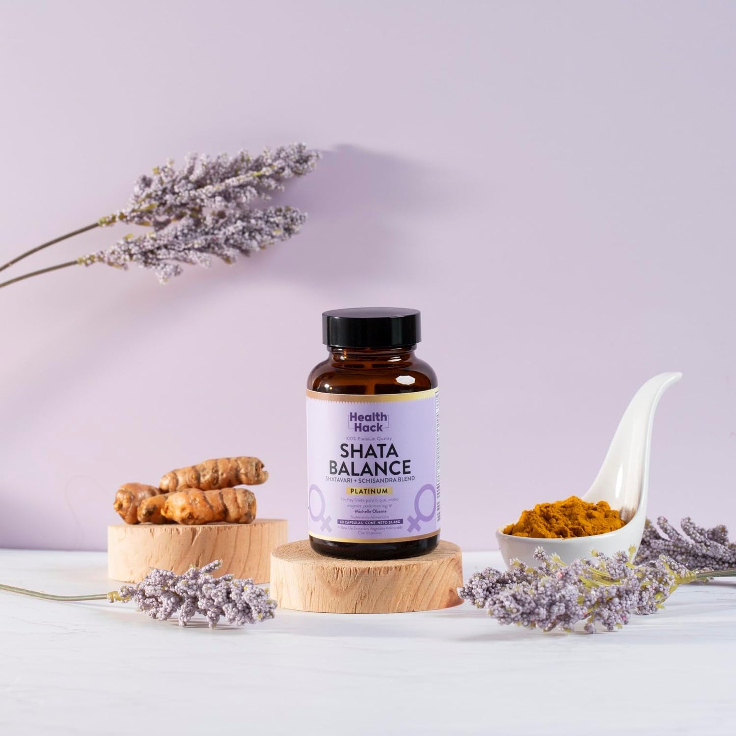 Shata Balance Platinum Energía y Balance Hormonal | Edición Premium Mejorada con Glicinato de Magnesio Zinc y Schisandra