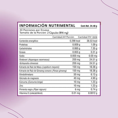 Shata Balance Platinum Energía y Balance Hormonal | Edición Premium Mejorada con Glicinato de Magnesio Zinc y Schisandra