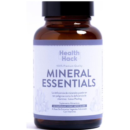 Mineral Essentials Suplemento de Minerales Esenciales | Refuerza tu Salud y Bienestar