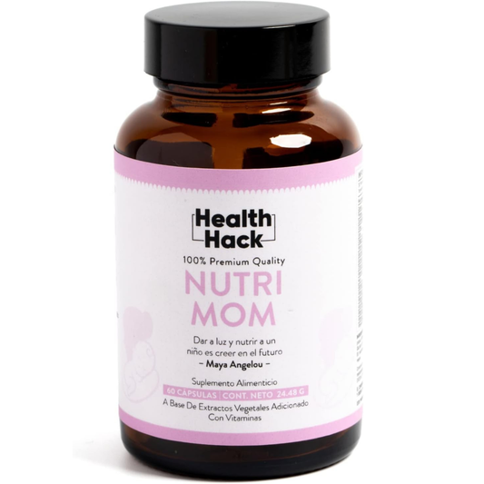 Nutrimom Embarazo y Lactancia | Suplemento Prenatal para Salud Materna y Desarrollo Fetal