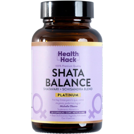 Shata Balance Platinum Energía y Balance Hormonal | Edición Premium Mejorada con Glicinato de Magnesio Zinc y Schisandra