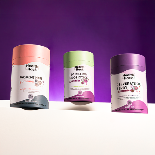 Immune Reset Kit | Glicinato de Magnesio, Resveratrol 1000 mg y 120 Billion Probiotics