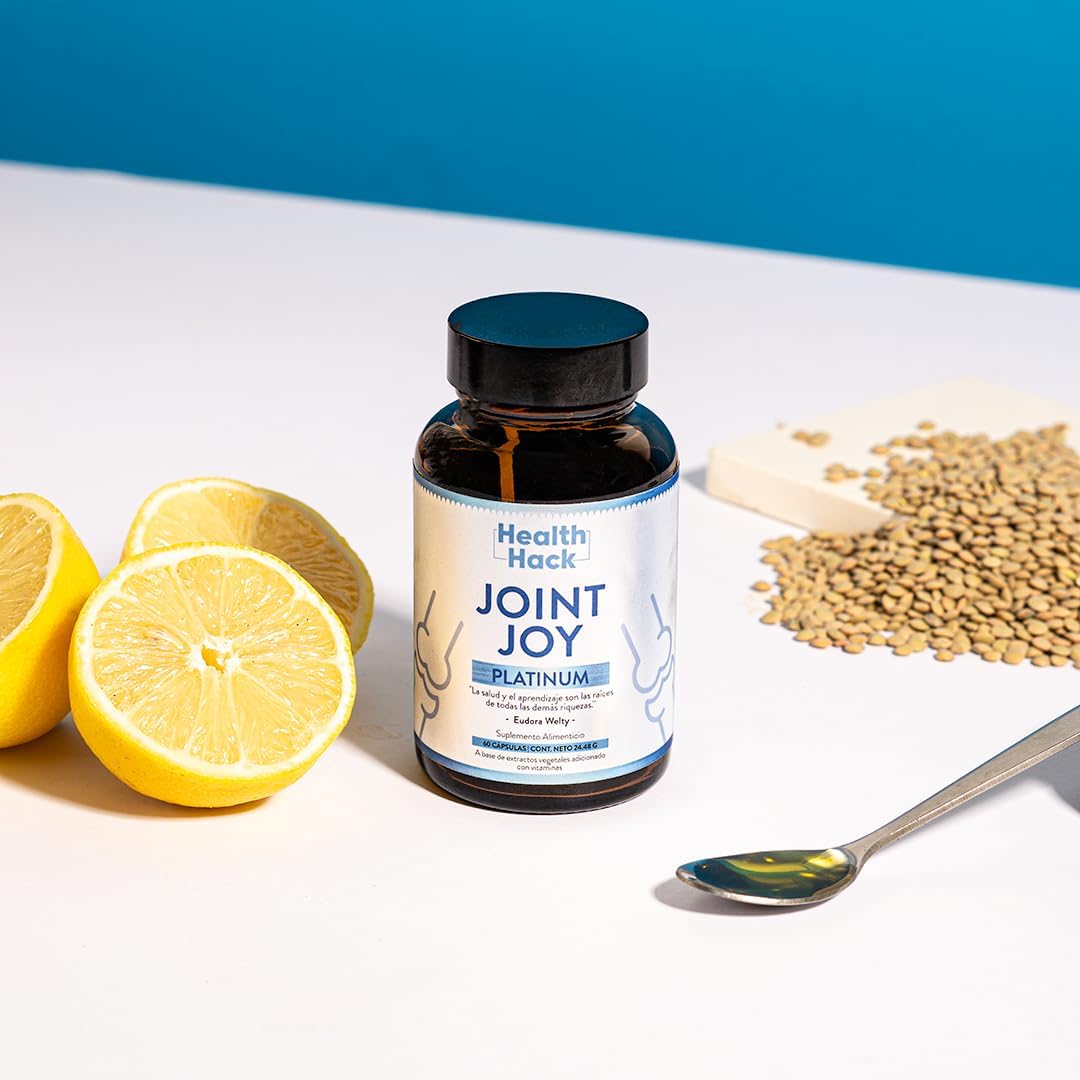 Joint Joy Platinum Apoya la Salud de Articulaciones y Huesos | Suplemento para Rodillas y Movilidad