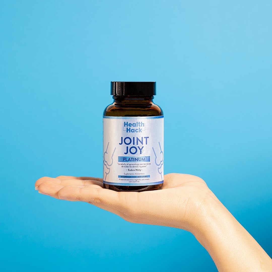 Joint Joy Platinum Apoya la Salud de Articulaciones y Huesos | Suplemento para Rodillas y Movilidad